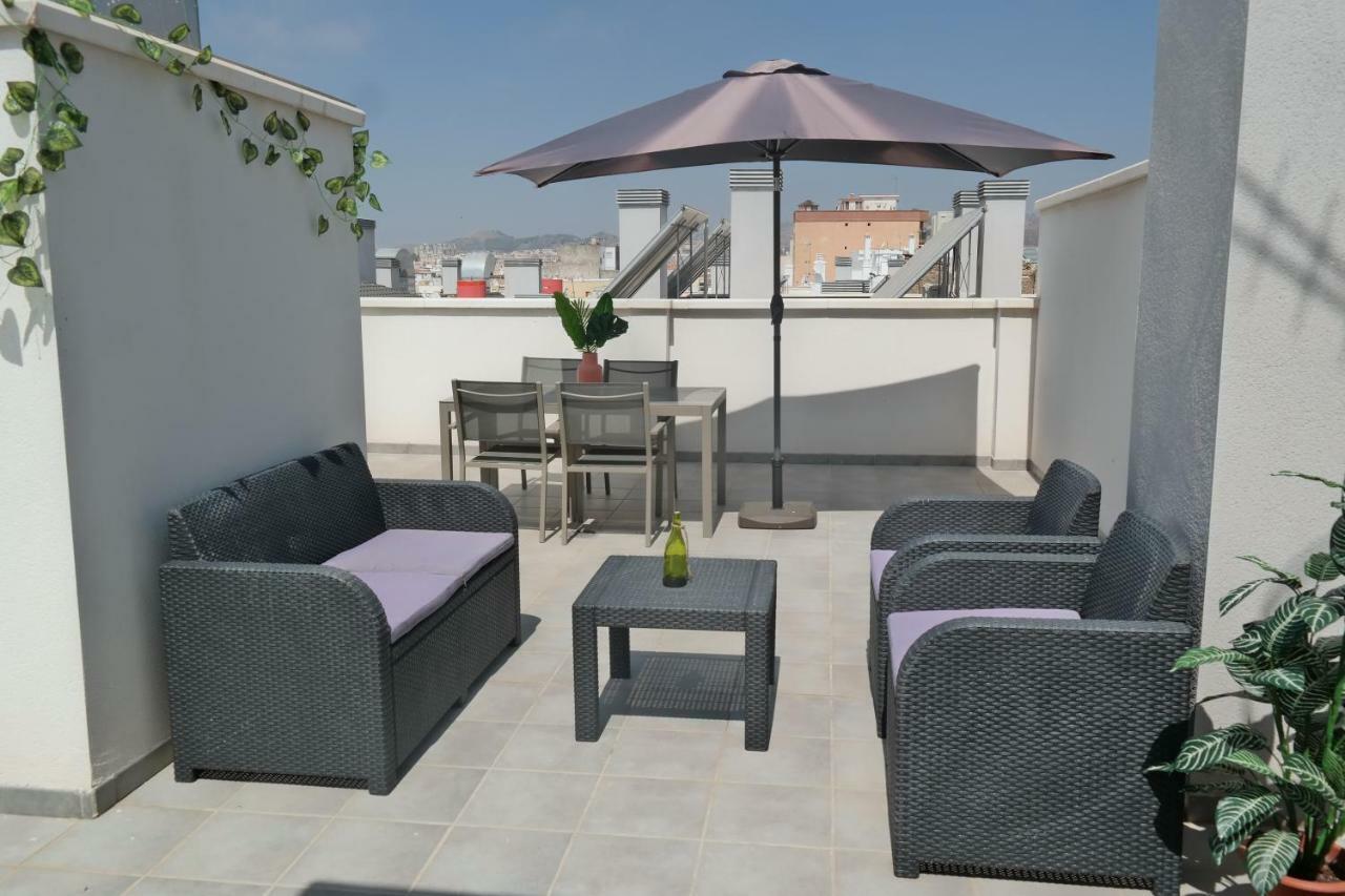 Penthouse Apartment & Pool Malaga Center 外观 照片